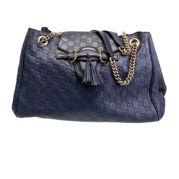 Gucci Handbags - Authentic Gucci Guccissima Medium Emily Shoulder Bag, Very Good Condition